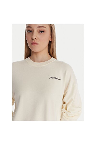 Guess Pulover de damă W6RR55Z2V62 Crem