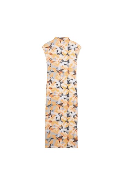 Desigual Rochie de vară pentru femei 26SWVK48 Galben