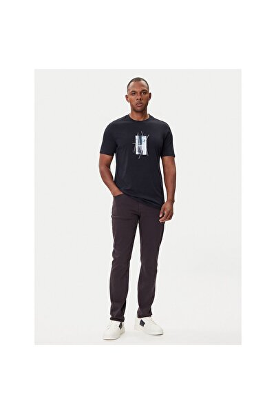 Armani Exchange Tricou bărbătesc XM001440 AF10358 Bleumarin