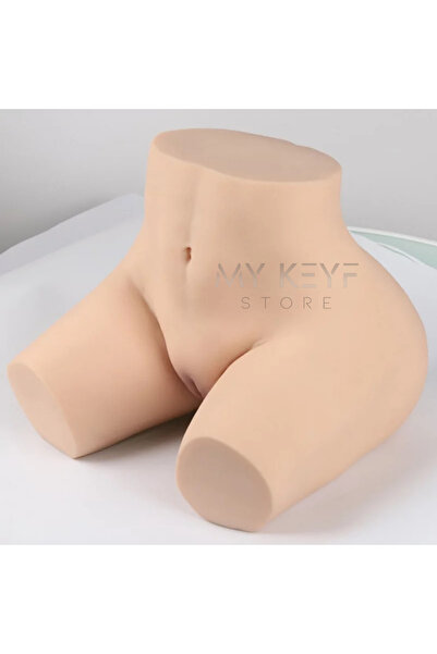 My Keyf Metal İskeletli Yarım Bacaklı Mastürbatör Kalça 5 kg 2 işlevli Titreşimli