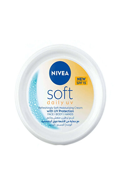 NIVEA Soft Moisturizing Cream 100ml with SPF 15 – Daily Care
