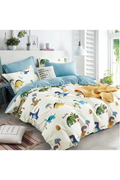 Generic HAVOP 100% Cotton Duvet Cover Double Size Kids Boys Girls Cartoon Din...