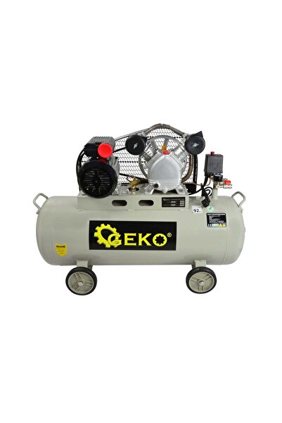 GEKO Compresor 100L, 9 bar, 390 l/min, 2 ieșiri, G80302