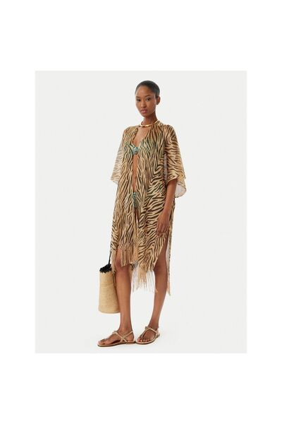 Selmark Kimono de damă BC297 auriu
