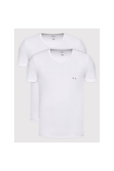 Armani Exchange Set de tricouri pentru bărbați 956004 CC282 Alb