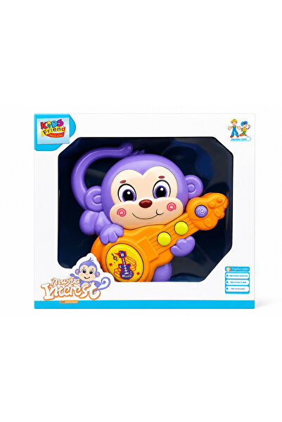 KIDS FRIEND Interactive Monkey Guitar Toy for Baby Kids +12 Months |   Intera...