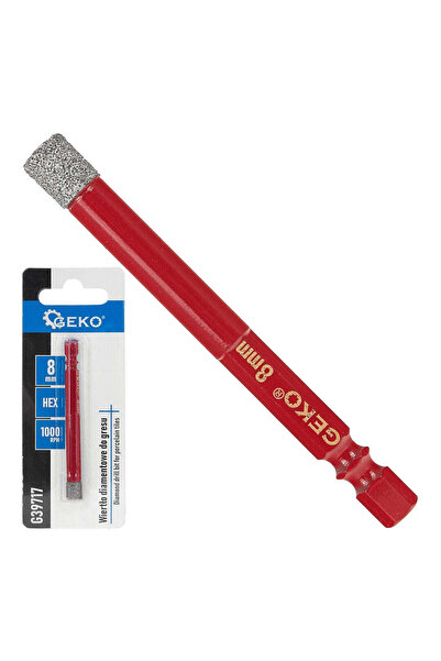 GEKO Burghiu diamantat pentru ceramică HEX, 8 mm, G 39717