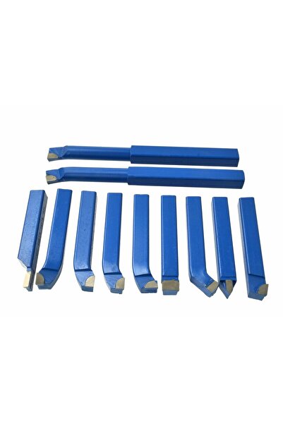 GEKO Set de 11 cuțite de strunjire 16x16mm + cutie, G01243