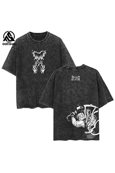 bellanova Hanan Unisex Colorful Oversize Printed T-Shirt Streetwear Comfortab...
