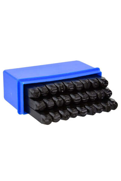 GEKO Set de 27 de ștampile cu litere de 8mm, G01813