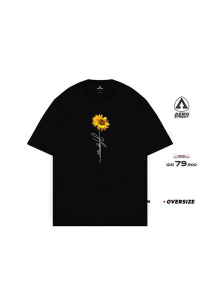 bellanova Unisex πολύχρωμο μπλουζάκι με στάμπα Oversize Streetwear Άνετη εφαρ...