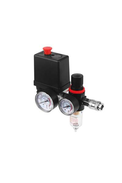 Kraft&dele Presostat pentru compresor, 12 bar, 230 V, KD 5852