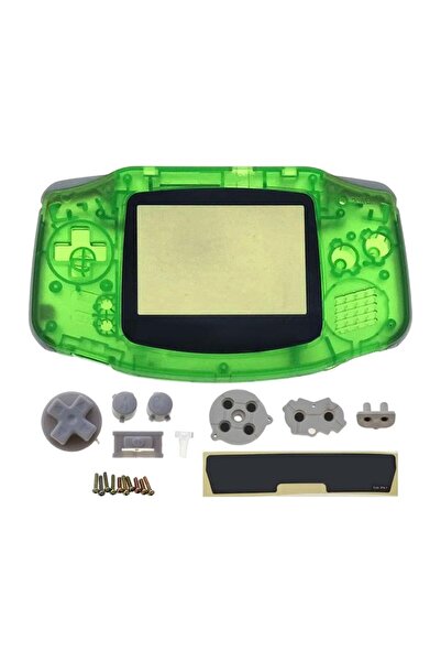 Choice10 Transparent Green For Game Boy Advance GBA Replacement Shell Housing...