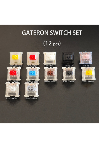 choice2 Gateron set Outemu Gateron Kailh Switches Tester Multi brand Experien...