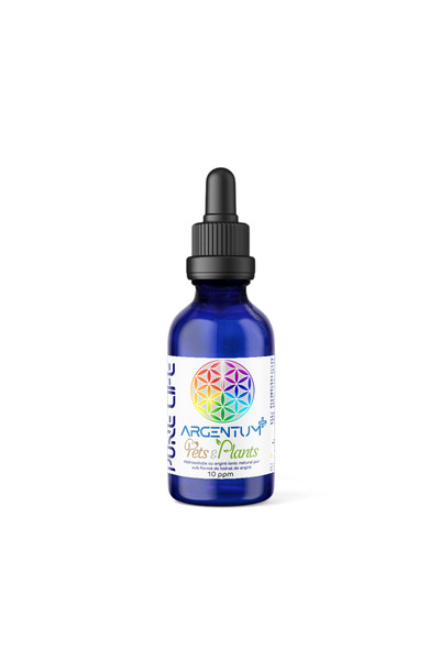PureLife ARGENTUM+ Pets & Plants 10ppm 60ml, pipetă