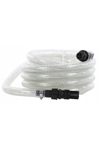 KRYSIAK Furtun de apă pentru pompe și hidroforuri, 7m, cu valvă de 1 inch