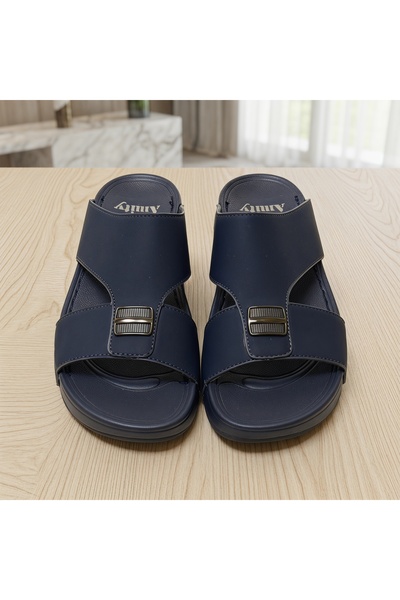 Chyfly Men's Cross Strap Sandals Summer Non-Slip Flat Slippers Casual Beach P...
