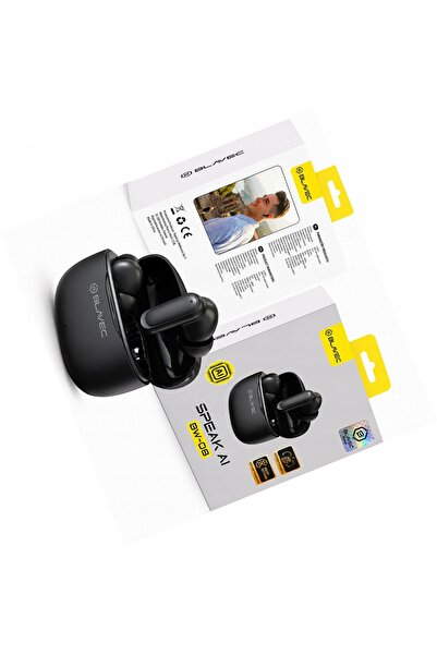Blavec Căști TWS BW-08 traducător AI negre în timp real pentru Honor 200 Lite 5G