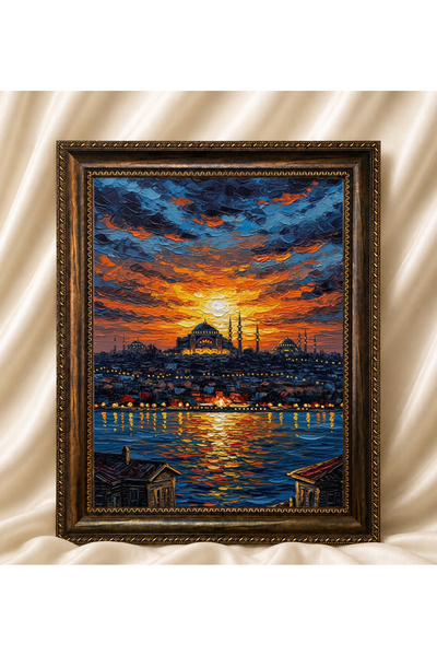 Tek Tasarım Vintage Framed Painting, Classic Antique Framed Painting Models