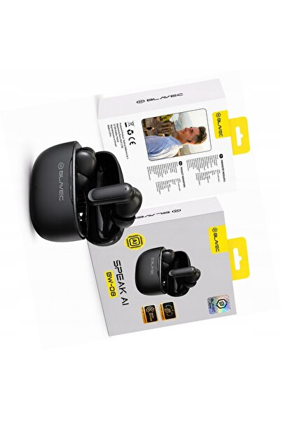 Blavec Căști traducătoare negre cu AI pentru Xiaomi Poco X7 Pro 5G (Global)