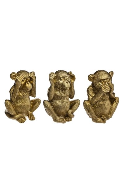 5FIVE Set de 3 figurine decorative