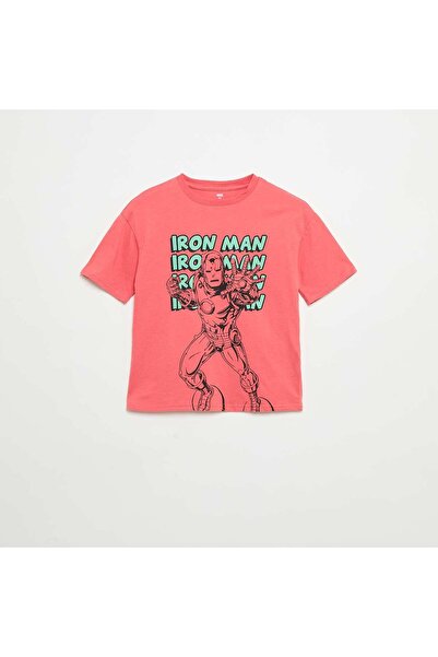 KIABI Marvel Short-Sleeved T-shirt RED