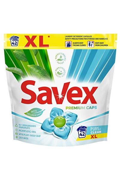 SAVEX Κάψουλα Απορρυπαντικού 42 τεμάχια Αγνότητα