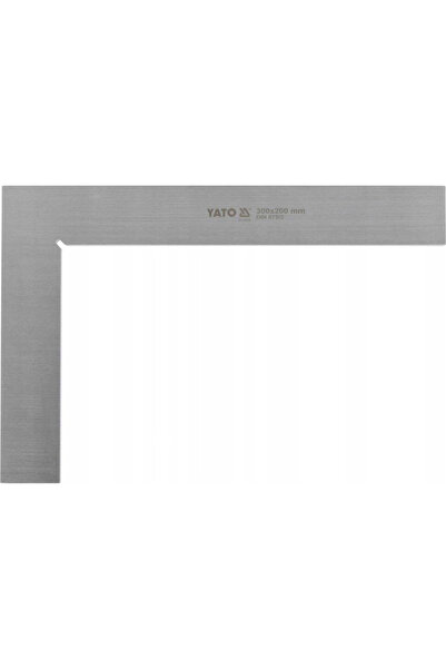 yato Echer de tâmplărie 90 °   Placă plată din oțel 300x200mm DIN 875/II fără...
