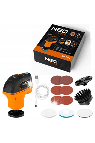 NEO Tools MINI DISPOZITIV MULTIFUNCȚIONAL/MAȘINĂ DE ȘLEFUIT 4V LI-ION USB-C 0...