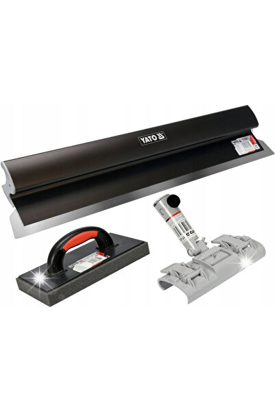 yato Cuțit de șpaclu 80cm + Adaptor PACA cu burete pentru netezire