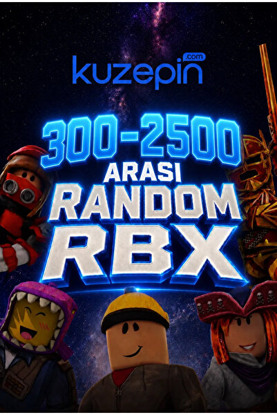 kuzepin 300-2500 Arası Random RBX USD