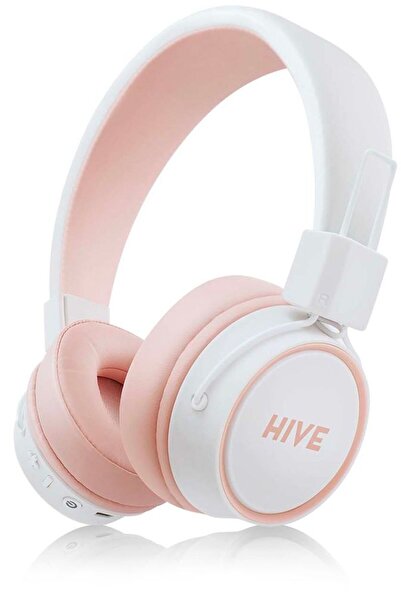 Niceboy Căști Over-Ear BT 5.0 Hive 2 Joy Sakura Alb