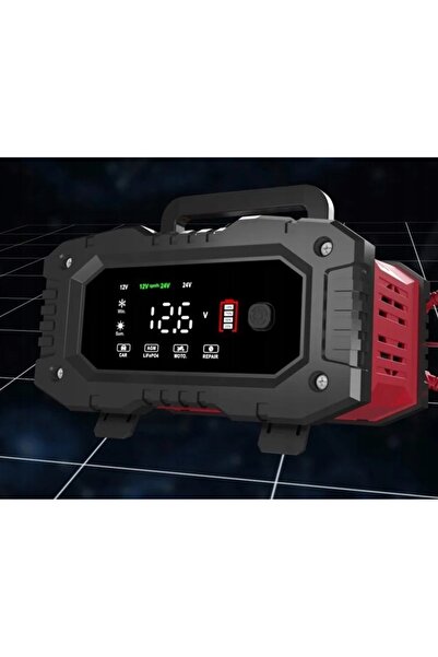 Foxsur Încărcător auto pentru baterii 12V 24V 20A AGM