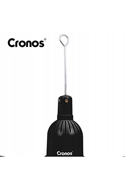 Cronos Ventilator de tavan cu palete, silențios, negru, 120cm + telecomandă ș...