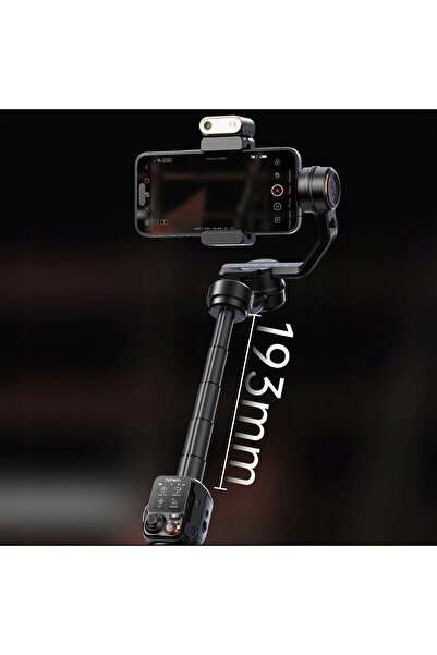 Hohem Stabilizator Gimbal iSteady M7 Lampă OLED Pilot pentru Telefon Smartphone