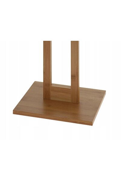 Bathroom Solutions Suport de prosoape din bambus, tip bară, pentru baie, cu 2...