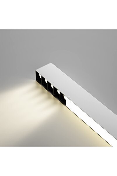 ZMH Plafonieră LED 53*5.5CM 17W-30W albă + TELECOMANDĂ