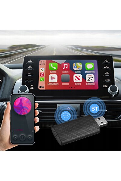 innature Adaptor wireless Mini USB Carplay / Android Auto pentru mașină