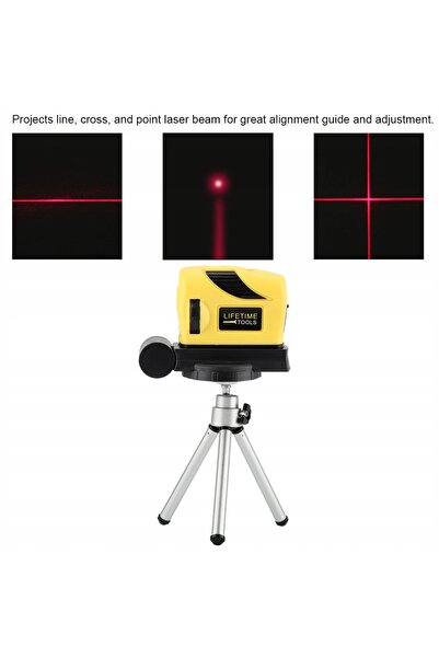 KMP Nivelă laser cu laser în cruce și stativ