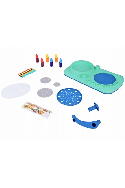 Jokomisiada Set creativ Tablă artistică 3 în 1 Spirograf Graffiti Desen TA0109