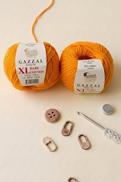 hobi dünyası evim 2 Adet Gazzal Baby Cotton Yazlık Projeler İçin Hafif ve Kon...