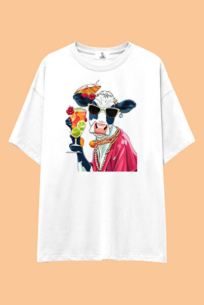 UmbraWear Funny Mood Animals T-Shirt |   Unisex 100% Cotton Black & White Ani...