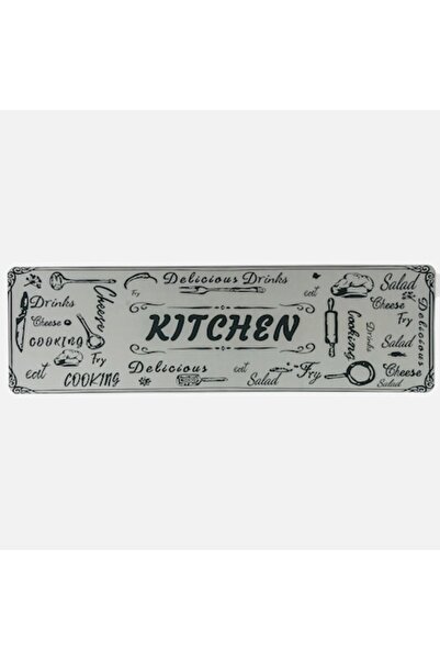 OEM Covoraș de bucătărie gri antiderapant "Kitchen" 150x47cm