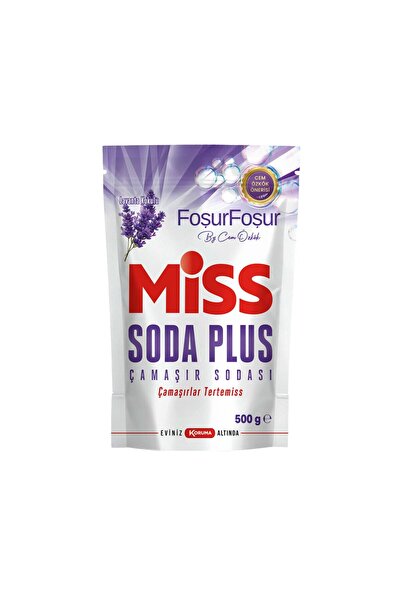 Miss Soda Plus Lavanta Kokulu Çamaşır Sodası 500 Gr 4 lü