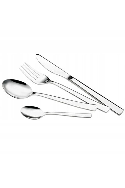 Blaumann Set complet de tacâmuri 66el. Tacâmuri argintii din oțel pentru 12 p...