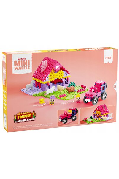 Marioinex FARMER MINI BĂRĂȚI DE VAFLE - CUTE RANCHO 100 BUCĂȚI