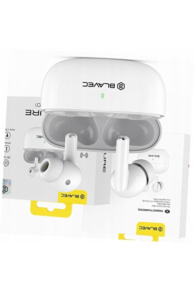 Blavec Căști wireless BW-01 albe Bluetooth pentru Google Pixel 9 Pro XL 5G