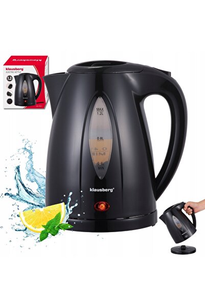 Klausberg Fierbător electric 1,2L KB-9001 Negru