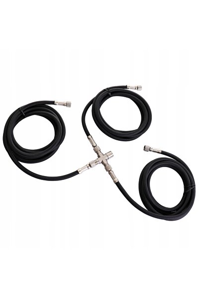 TC Technic Distribuitor 1/8 " pentru compresor, pentru 3 aerografe, 3 furtunu...