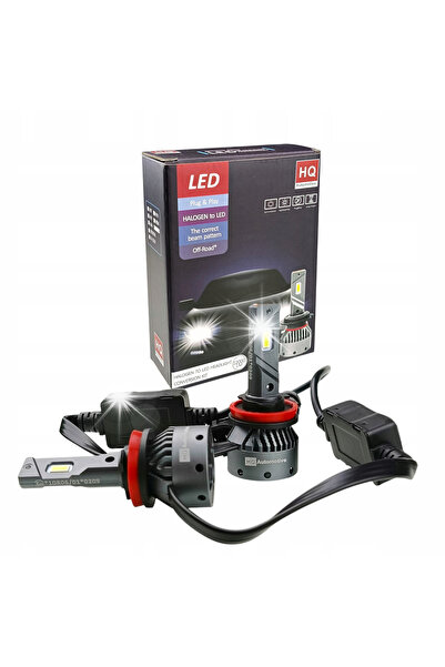 HQ Automotive Bec LED H9 12V 24V 12000LM Puternic 90W CANBUS 6000K